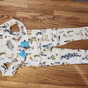 Pottery Barn Kids Dr Seuss pajamas. Size 8